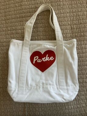 Parke Valentines collection Lands End tote